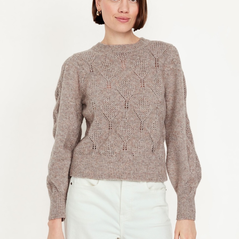 Elegant Taupe Sweater